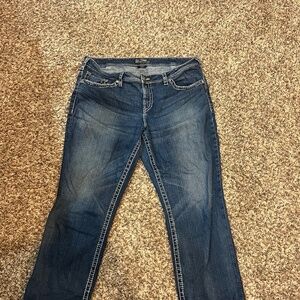 Silver Natsuki Capri size 18
